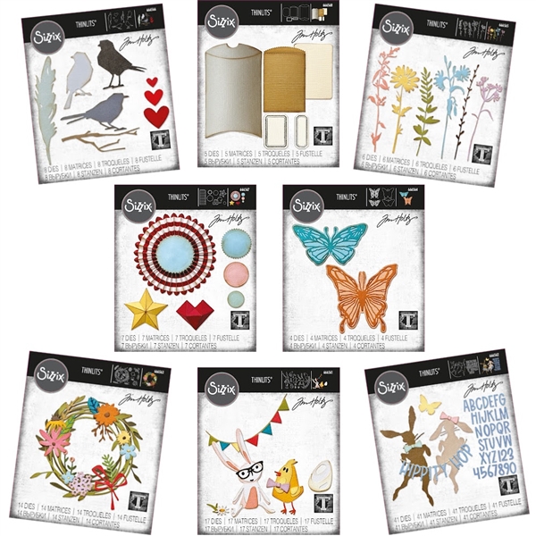 January 2024 Sizzix Tim Holtz Vault Collection Bundle